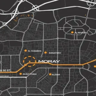 باقل من سعر السوق، مكتب في مول موراي 90م تشطيب كامل