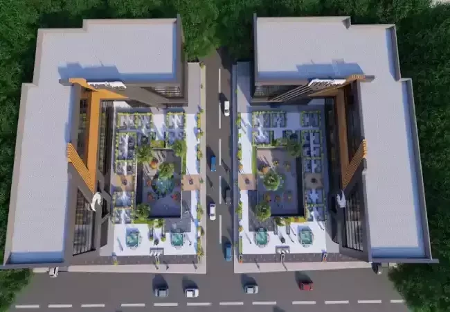 مكاتب للبيع في مول ايجل هاب مدينة الشروق 86 متر