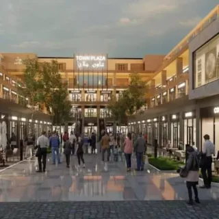 مكتب في مول تاون بلازا اكتوبر بتسهيلات تصل إلي 7 سنوات