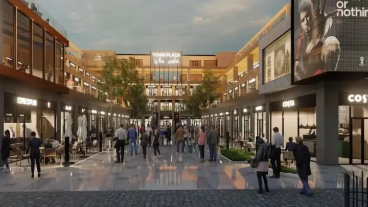 مكاتب للبيع في مول تاون بلازا 67 متر بسعر مغري