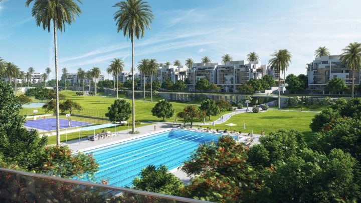 شقة 155م للبيع بموقع مميز جدا وباقل سعر للمتر في كمبوند ذا نورث بارك التجمع