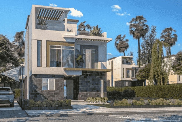 توين هاوس 310م للبيع بموقع مميز جدا وباقل سعر للمتر في فايف ليفلز