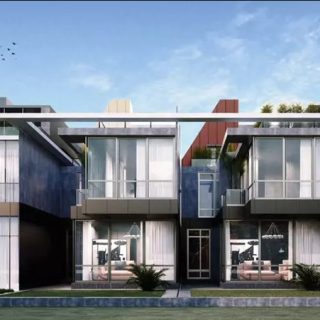 تاون هاوس جاهز للسكن في كمبوند ذا ليكس بلوم فيلدز المستقبل