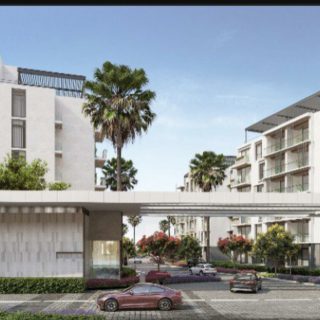 ارخص شقة 126م للبيع فى كمبوند ذا ايكون جاردنز القاهرة الجديدة