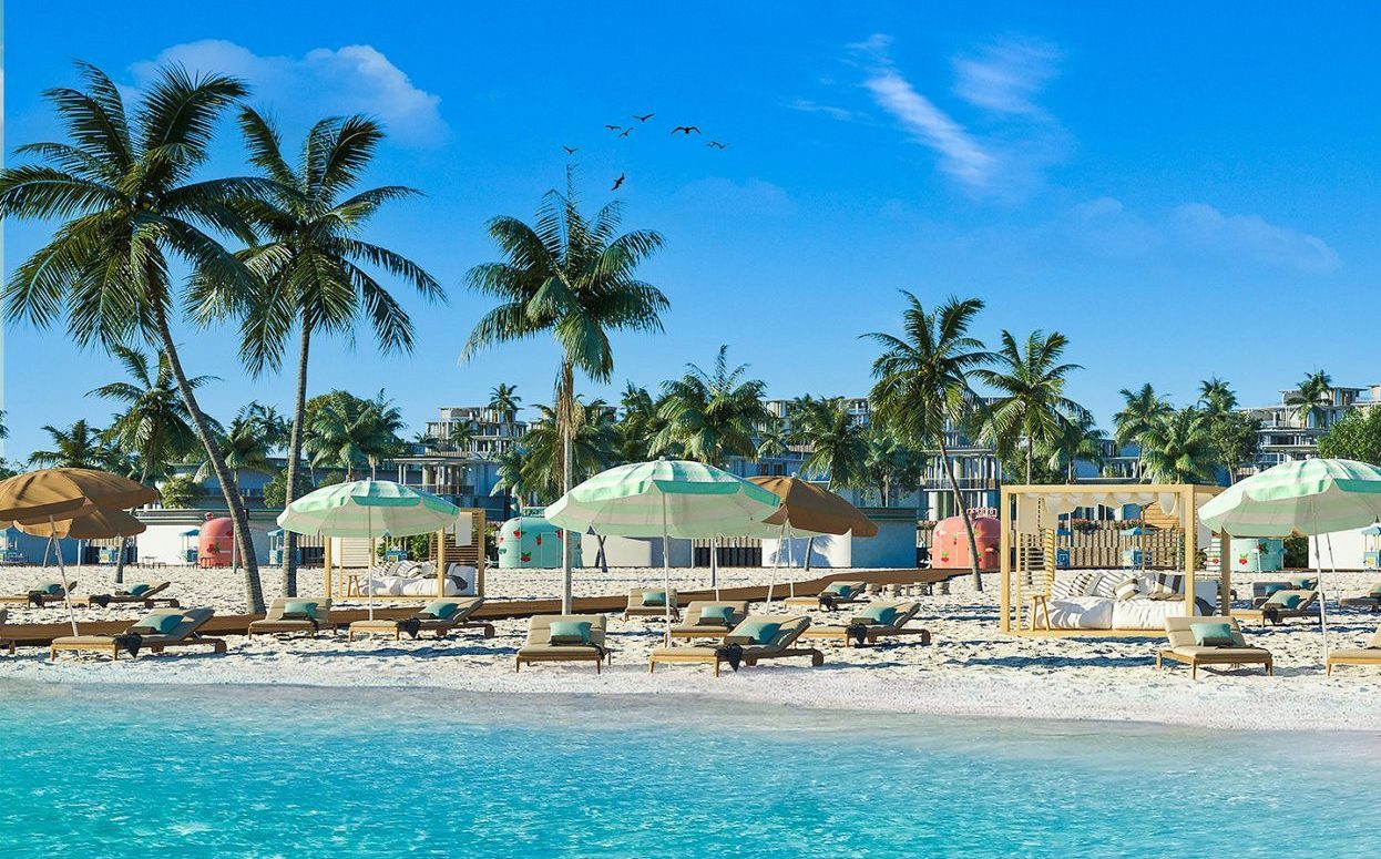 بسعر مغري فيلا 465م بقرية مارسيليا بيتش 5 فيو رائع