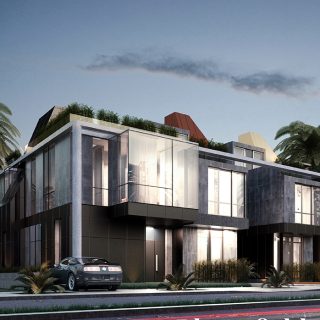 تاون هاوس جاهز للسكن في كمبوند ذا ليكس بلوم فيلدز المستقبل