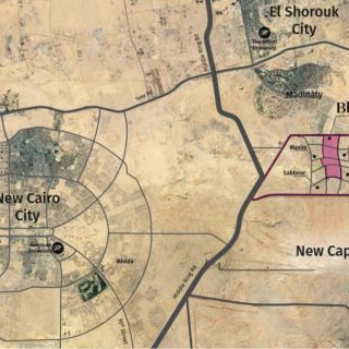تاون هاوس جاهز للسكن في كمبوند ذا ليكس بلوم فيلدز المستقبل