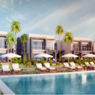 باقل من سعر السوق، فيلا في سيزر ايلاند الساحل الشمالي 500م تشطيب كامل