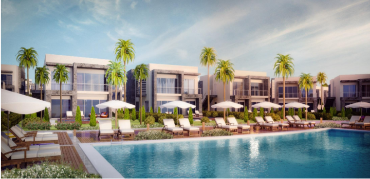 بسعر مغري فيلا 493م بمنتجع سيزر ايلاند الساحل الشمالي فيو رائع