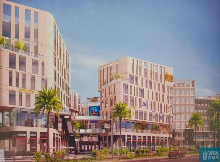 تعرف علي سعر محل بمساحة 60 متر في كابيتال تاور أكتوبر