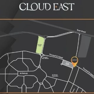 محل تسليم فوري 144م في كلاود ايست القاهرة الجديدة