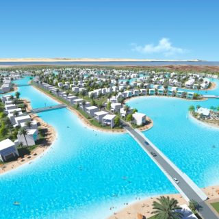 بسعر مغري شاليه 140م بقرية كريستال لاجونز فيو رائع