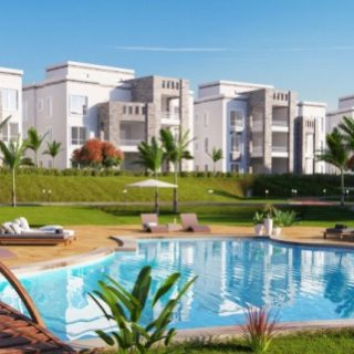 بسعر مغري شاليه 140م بقرية كريستال لاجونز فيو رائع