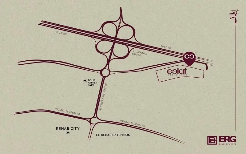 سارع بشراء شقة 132 متراً في كمبوند إيلاف ريزيدنس التجمع