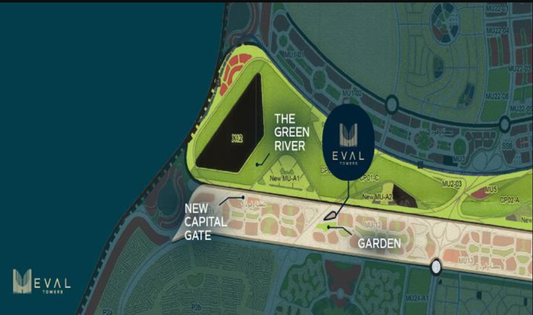 للبيع بمول ايفال تاورز العاصمة الإدارية الجديدة محل بمساحة 57 متر بسعر لقطه جداا