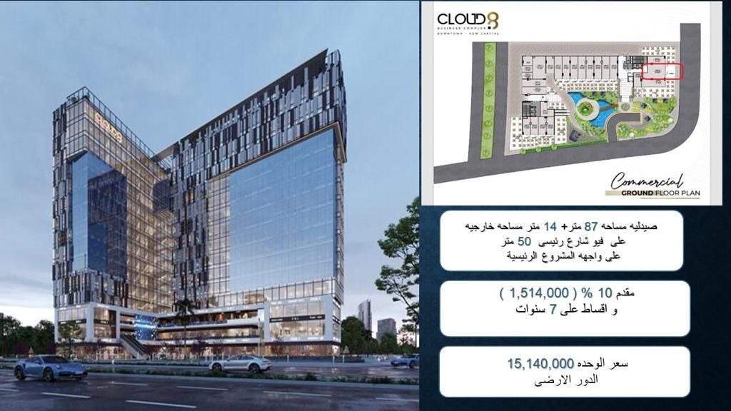 مول كلاود 8 العاصمة الإدارية الجديدة اي كابيتال – Cloud 8 Mall New Capital
