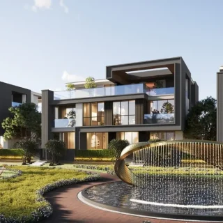 بسعر مغري تاون هاوس 230م بمشروع مينوركا زايد الجديدة فيو رائع