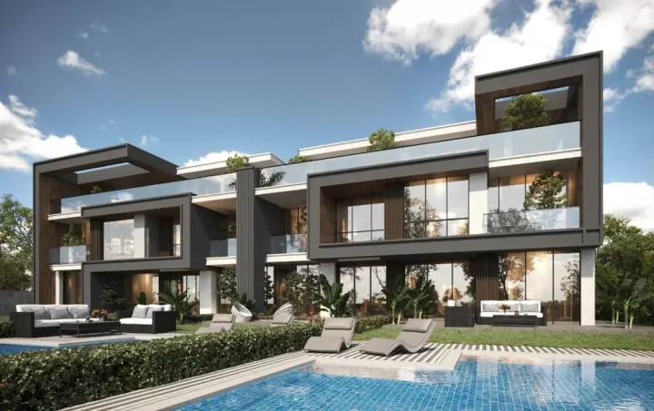 بسعر مغري تاون هاوس 230م بمشروع مينوركا زايد الجديدة فيو رائع