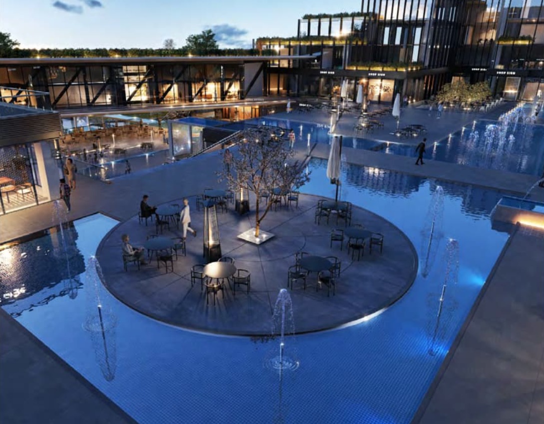 بسعر مغري مكتب 93م بمول بارك في التجمع فيو رائع