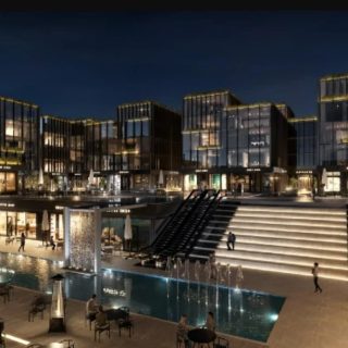 بسعر مغري مكتب 93م بمول بارك في التجمع فيو رائع