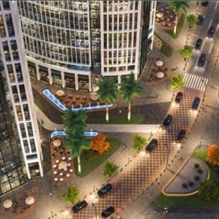 للبيع بمول ايفال تاورز العاصمة الإدارية الجديدة محل بمساحة 57 متر بسعر لقطه جداا