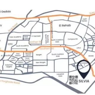 اميز شقة للبيع بسيلفيا التجمع الخامس بمساحة 155 متر