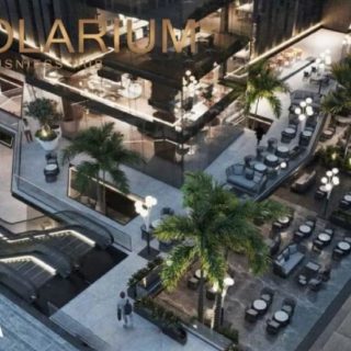 محل تسليم فوري 95م في مول سولاريوم بيزنس التجمع الخامس