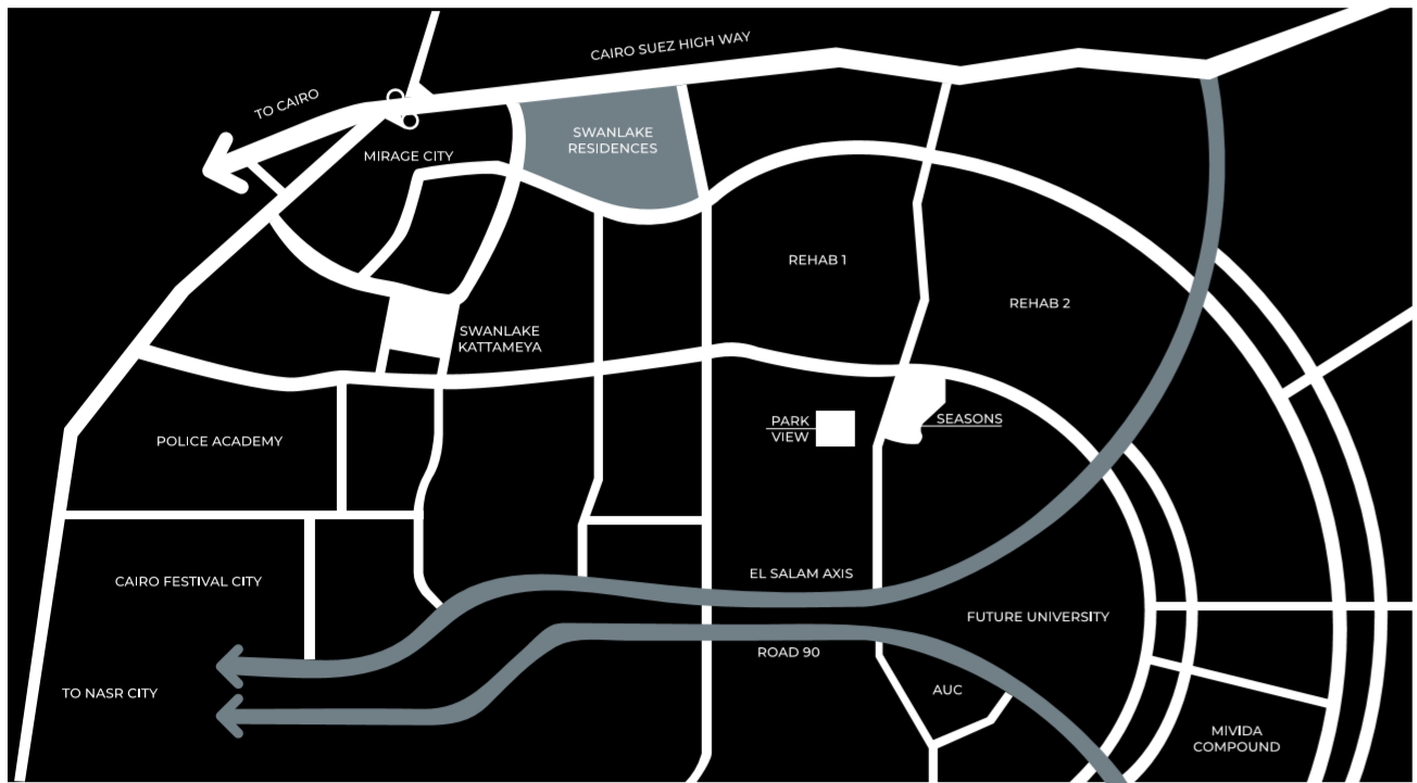 فيلا لقطة للبيع 463م في كمبوند ذا سكارليت سوان ليك ريزيدنس بسعر خيالي