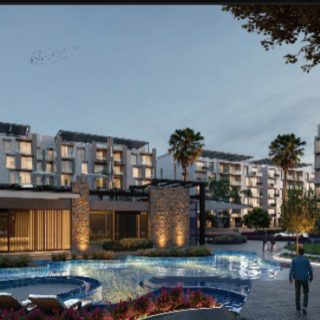 ارخص شقة 126م للبيع فى كمبوند ذا ايكون جاردنز القاهرة الجديدة