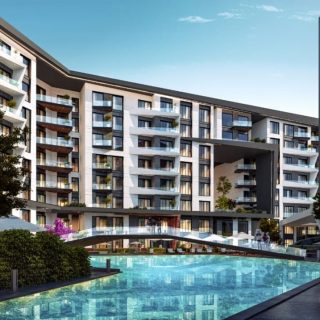 بسعر مغري شقة 160م بمشروع تونينو لامبورجيني العاصمة الادارية فيو رائع