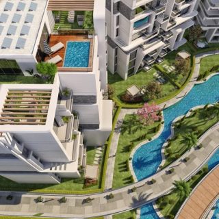 بسعر مغري شقة 160م بمشروع تونينو لامبورجيني العاصمة الادارية فيو رائع