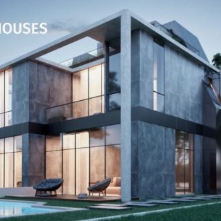 تاون هاوس جاهز للسكن في كمبوند ذا ليكس بلوم فيلدز المستقبل