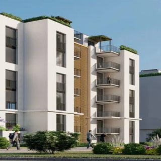 شقة للبيع 163م في أب ويست أكتوبر بتسهيلات فى السداد