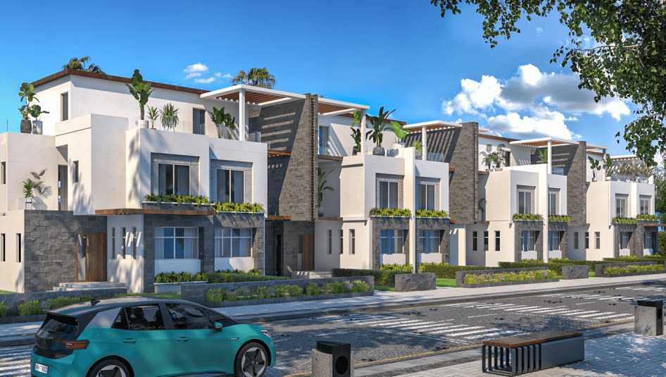 توين هاوس 310م للبيع بموقع مميز جدا وباقل سعر للمتر في فايف ليفلز