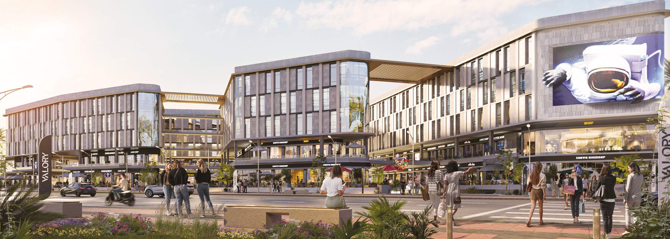 مول فالوري التجمع الخامس منصات – Valory Mall New Cairo