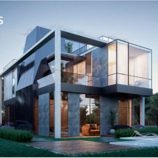 تاون هاوس جاهز للسكن في كمبوند ذا ليكس بلوم فيلدز المستقبل