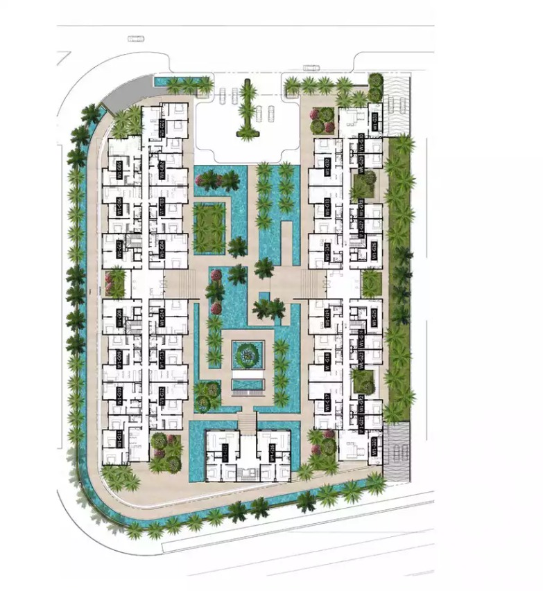 أحصل على شقة في كمبوند واتر واي برانديد ريزيدنس القاهرة الجديدة بمساحة 95 متر