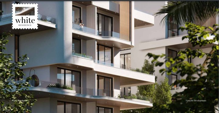 للبيع بكمبوند وايت القاهرة الجديدة شقة بمساحة 117 متر بسعر لقطه جداا