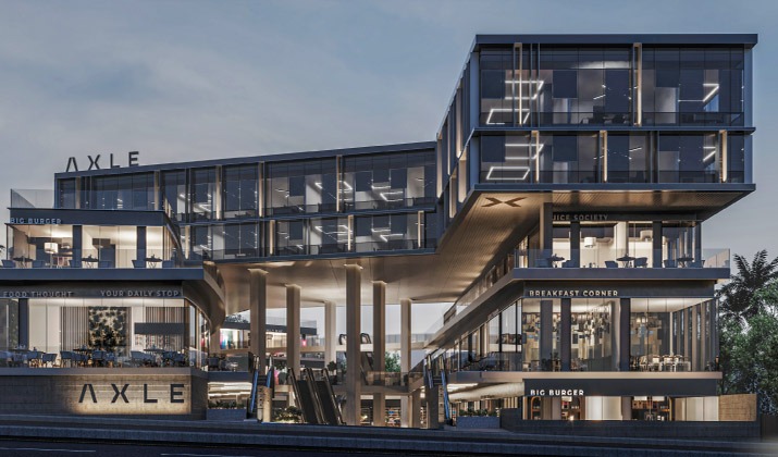 للبيع بالتقسيط مكتب 45 متر في مول أكسل القاهرة الجديدة