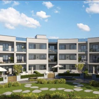 شاليه رائع 135م للبيع في موقع مميز جدا داخل منتجع كيو نورث