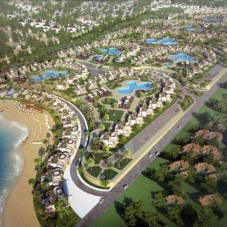 بالساحل الشمالي احجز شاليه في كورال هيلز بمساحة 130 متر