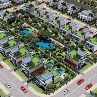 للبيع بكمبوند بارك فالي بلو توين هاوس بمساحة 243 متر بسعر لقطه جداا