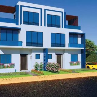 للبيع بكمبوند بارك فالي بلو توين هاوس بمساحة 243 متر بسعر لقطه جداا