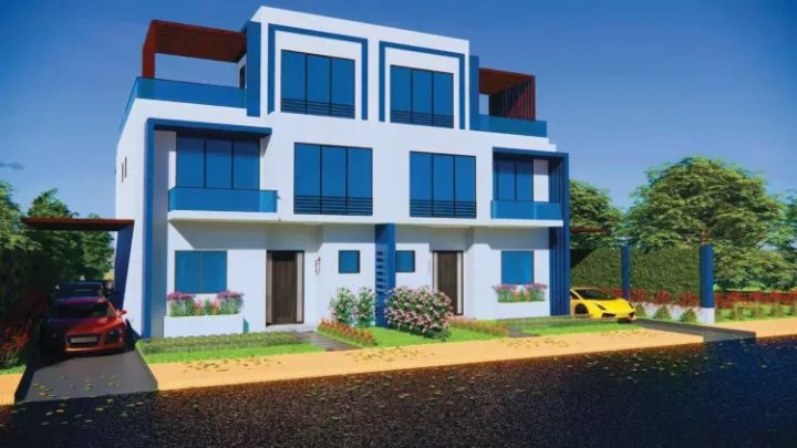 ارخص توين هاوس 260م للبيع بجاردن فى كمبوند بارك فالي بلو زايد الجديدة