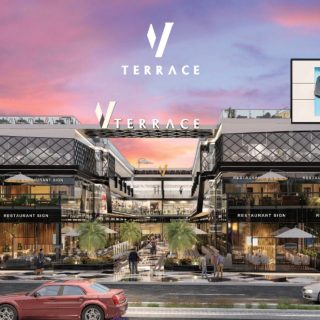 احجز وحدة بمساحة 60 متر في مول في تراس التجمع