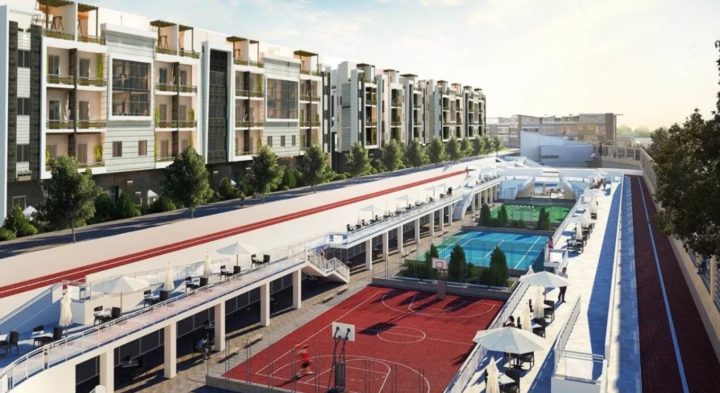 اميز شقة للبيع بمشروع روك ايدن 6 أكتوبر بمساحة 205 متر