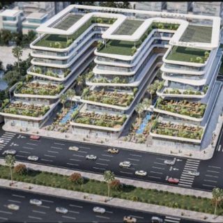 بمُقدم 20 % امتلك مكتب في ذا ويف مول الشيخ زايد بمساحة 80 متر