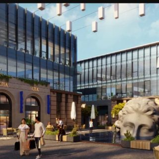 بمُقدم 10% امتلك محل في مول فيا مونتي نابوليوني المستقبل بمساحة 120 متر