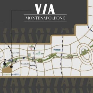 بمُقدم 10% امتلك محل في مول فيا مونتي نابوليوني المستقبل بمساحة 120 متر