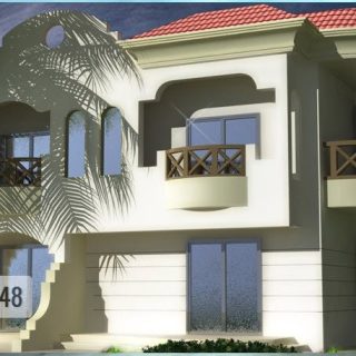 بالساحل الشمالي احجز شاليه في كورال هيلز بمساحة 130 متر